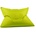Pufrelax Пуф Голяма възглавница, 350л. , Magic Pillow - Green Neon, Перящ се калъф, За открито, EPS перли
