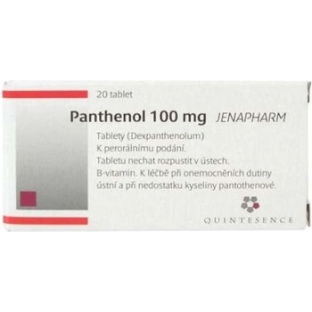 Panthenol 100 mg Jenapharm tbl.20 x 100 mg