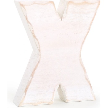 Small Foot drevené písmeno X