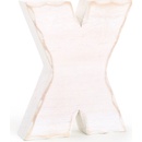 Small Foot drevené písmeno X