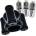 OXBALLS Buzz Squeeze Ballsack Intense Triple 360 Vibe-Black