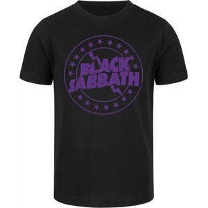 METAL-KIDS детска тениска Black Sabbath - (Emblem) - black - purple - METAL-KIDS - 809.25. 8.91