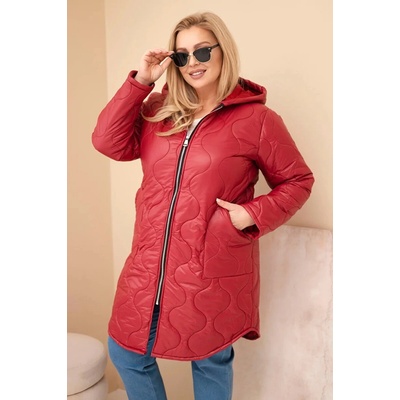 Kesi Plus Size bordó