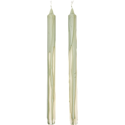 ferm LIVING Dryp свещи, 30 см, светлозелени, 2 бр (1104271820)