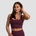 GymBeam Спортно бюстие Cut-Out Black XS