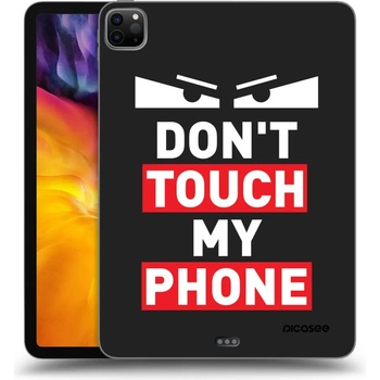 Picasee silikónový čierny obal Apple iPad 11 2020 2.generace Shadow Eye Transparent