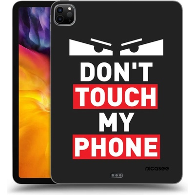 Picasee silikónový čierny obal Apple iPad 11 2020 2.generace Shadow Eye Transparent