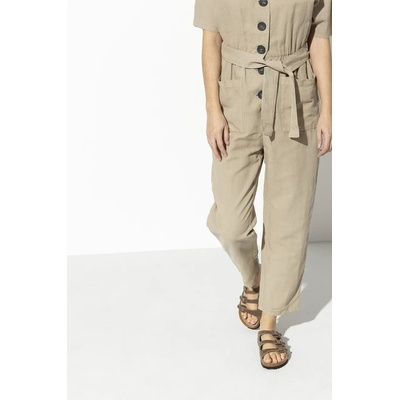 Birkenstock Кожени чехли Birkenstock Florida SFB (1011432.Tabacco)