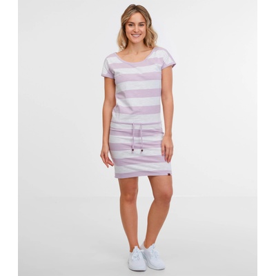 Sam 73 Дамска рокля на райета в бяло и лилаво SAM 73 Reyna Sam 73 | Lilav | ЖЕНИ | XXL