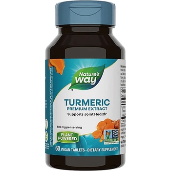 Nature's Way Turmeric, 500 mg, 60 таблетки, Nature's Way