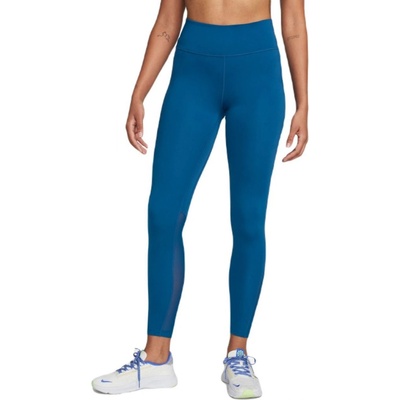 Nike One Dri-Fit Mid-Rise 7/8 Tight Leggings court blue/white