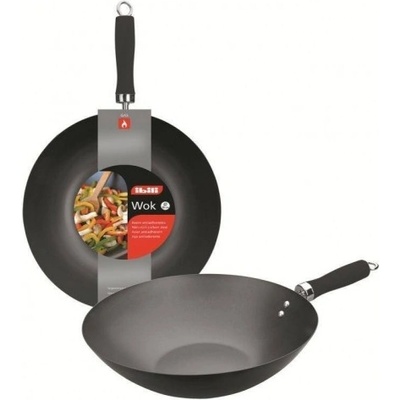 Ibili Oceľová WOK panvica Moka 30 cm