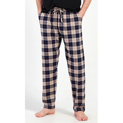 Vienetta Man pánské pyžamové kalhoty Marko béžová