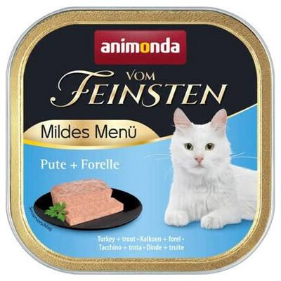 ANIMONDA Vom Feinsten Mild Menue paštéta z morčacieho a pstruhového mäsa 100 g