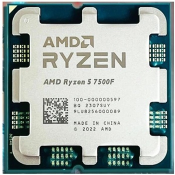 Image 1 of AMD Ryzen 5 7500F 6-Core 3.7GHz AM5 Tray (100-000000597)