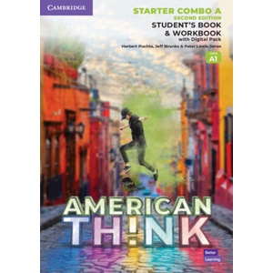 Think Second edition Starter Student's Book and Workbook with Digital Pack Combo A American English | Brian Hart, Herbert Puchta, Jeff Stranks, Peter Lewis-Jones (ISBN: 9781108865753)