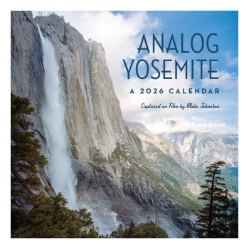 Yosemite Conservancy Analog Yosemite 2026 Plastic-Free Wall Calendar