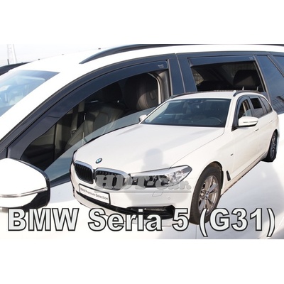 Deflektory Heko BMW 5 G31 Combi 2017 predné + zadné