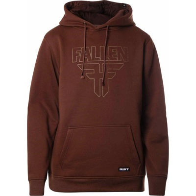 Fallen Insignia Hoodie Brown Light Brown