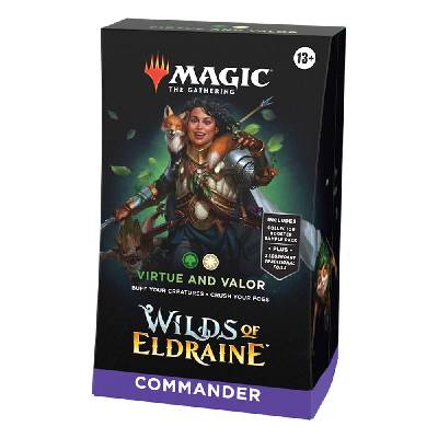 Wizards of the Coast Magic: The Gathering - Wilds of Eldraine Commander Deck - Virtue and Valor (EN)
