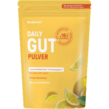 Braineffect DAILY GUT Powder - Lemon