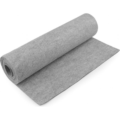 Stoklasa Filc / plsť 730123/30 jednobarevný, světle šedý melír, š. 41cm, 215g/m2, tloušťka 1-1,4mm (látka v metráži)