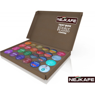 Nejkafe Test box do Dolce Gusto 24 ks