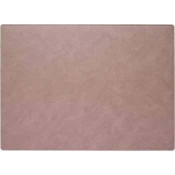 LIND DNA Подложка за бюро SQUARE BULL 44 x 64 см, топло сив / бял, кожа, LIND DNA (LIND990463)