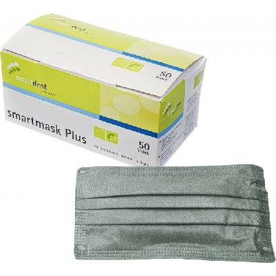 smartdent Smartmask Plus Ústenky Šedá 50 ks
