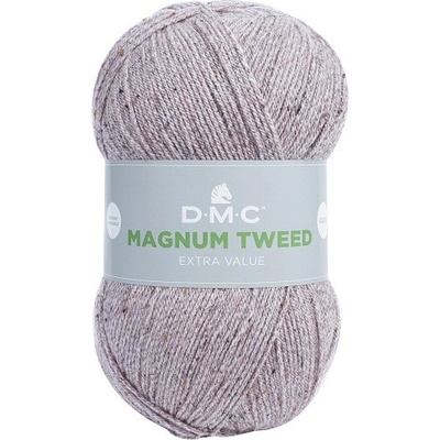 Příze MAGNUM TWEED 400g, růžový tvíd