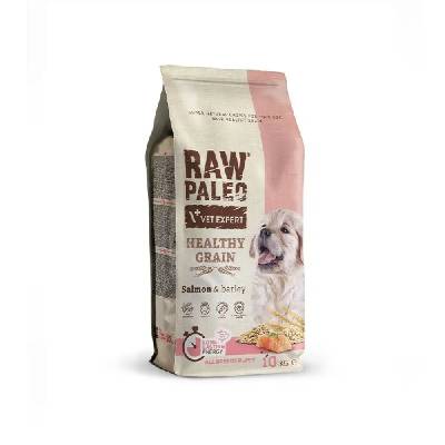 Raw Paleo Healthy Grain Puppy Сьомга и ечемик - суха храна за кучета - 10 кг (5902414209176)