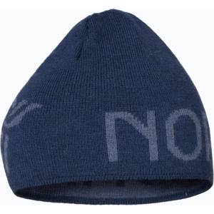 NORRONA Зимна шапка NORRONA MerinoUll Logo Beanie indigo night melange