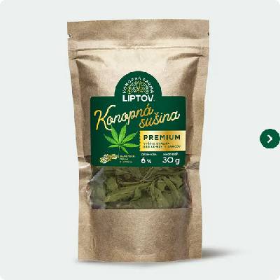 Liptovský konopný čaj CBD 30 g