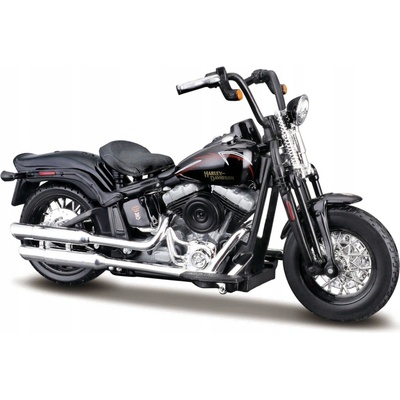 MAISTO HD Motocykl 2008 FLSTSBBones blistr box 1:18