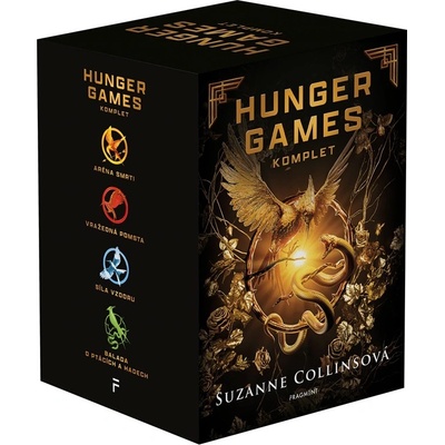 Hunger Games - BOX 1-4 - Suzanne Collins