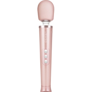 Le Wand Petite Rechargeable Vibrating Massager Rose Gold