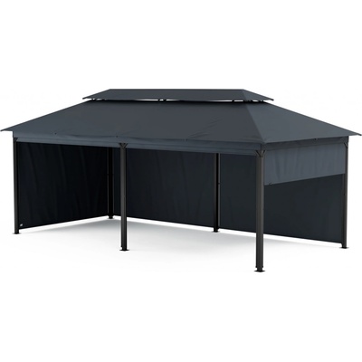 Blumfeldt Grandezza Cortina 3x6 m prášková bočné rolety (GDI17-Grandezza3x6DG)