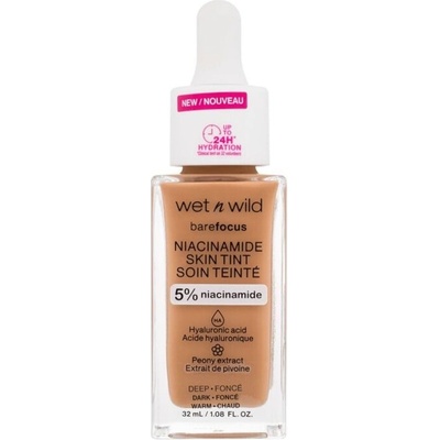 Wet n Wild Bare Focus Niacinamide Skin Tint ľahký hydratačný make up natural light 32 ml
