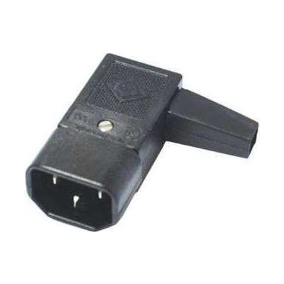 PremiumCord konektor IEC 320 C14 10A pravouhlý