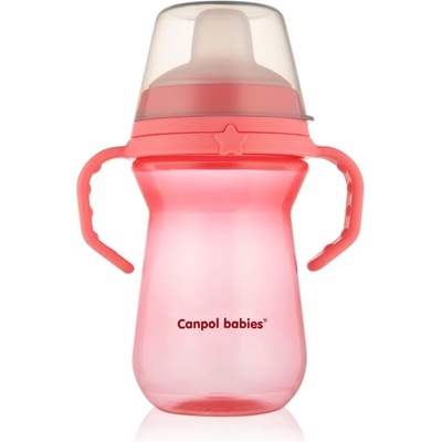 Canpol babies FirstCup 250 ml чаша Pink 6+m 250ml