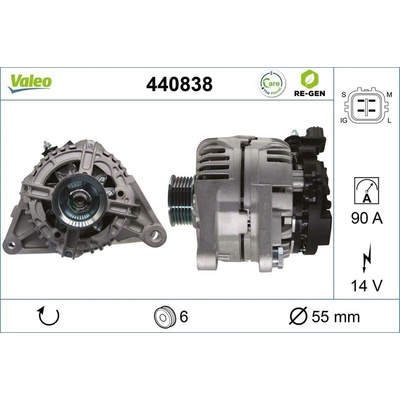 Generátor VALEO 440838