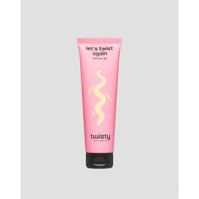 Twisty Hydratační a změkčující stylingový gel na kudrnaté vlasy bez zatížení 150 ml