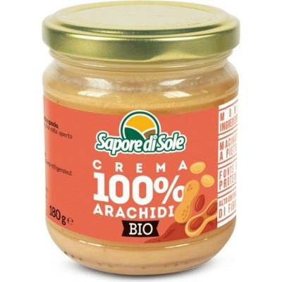 Sapore di Sole Bio 100% arašídový krém - 180 g