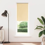 vidaXL Ролкова щора Blackout Бежова 70x210 cm Ширина на плата 65, 7 cm (4010784)
