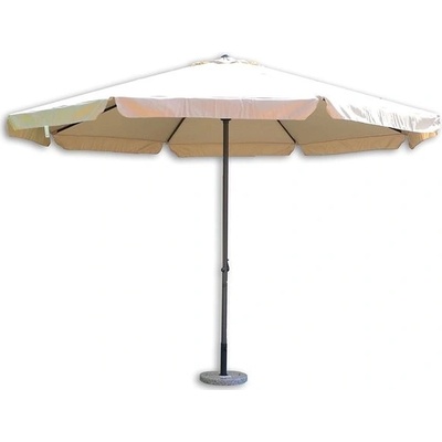 ROJAPLAST Slunečník zahradní STANDART, 400 cm, béžový
