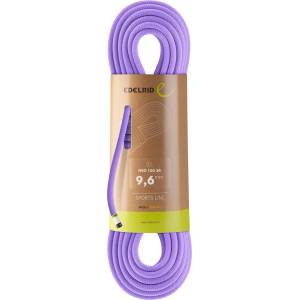 Edelrid Единично въже Edelrid Neo 100 3R 9, 6 Single rope - Lavender - размер 60 m (308-0401-0112)