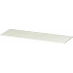 Cersanit Бял плот за мивка от ПДЧ с мраморно покритие Cersanit Wide 140 см (S932-054)