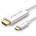UGREEN usb-c към hdmi кабел от мъжки до мъжки abs корпус 1, 5 м бял mm121