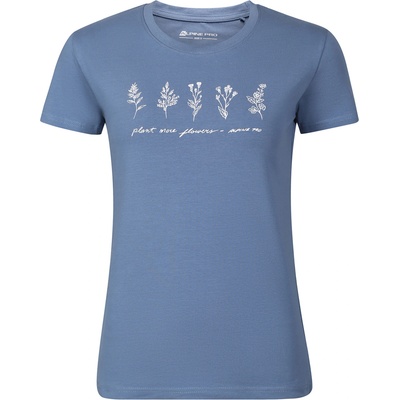 ALPINE PRO Дамска памучна тениска ALPINE PRO NORDA indigo blue вариант pb ALPINE PRO | Sin | ЖЕНИ | XS