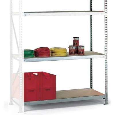 META Policový regál, nosnost 600 kg, 2500x2200x800 mm, přístavný